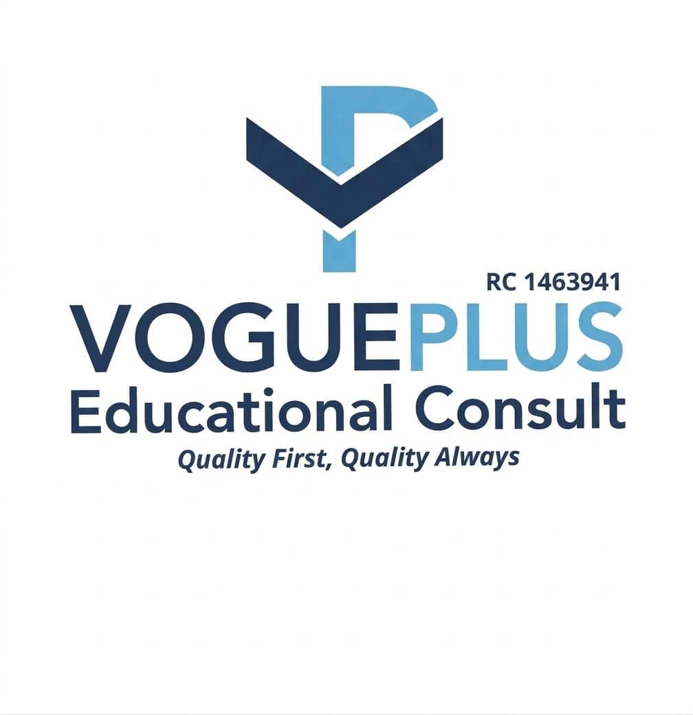 VOGUEPLUS Educational Consult — RC 1463941 — Quality First, Quality Always